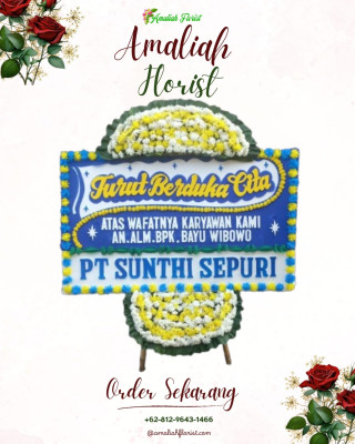 Papan Bunga Duka di Pasaleman