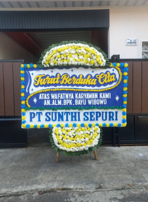 Papan Bunga Duka di Pasaleman